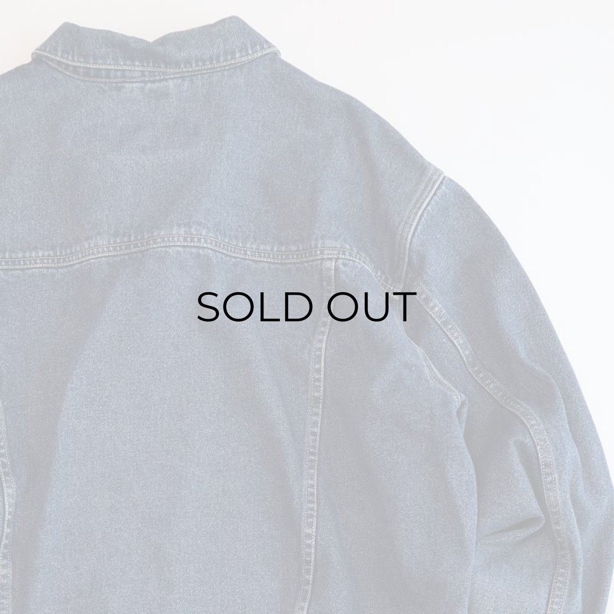 画像5: 90's Eddie Bauer COTTON DENIM 4P TRUCKER JACKET (5)