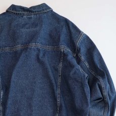 画像5: 90's Eddie Bauer COTTON DENIM 4P TRUCKER JACKET (5)