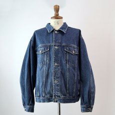 画像10: 90's Eddie Bauer COTTON DENIM 4P TRUCKER JACKET (10)