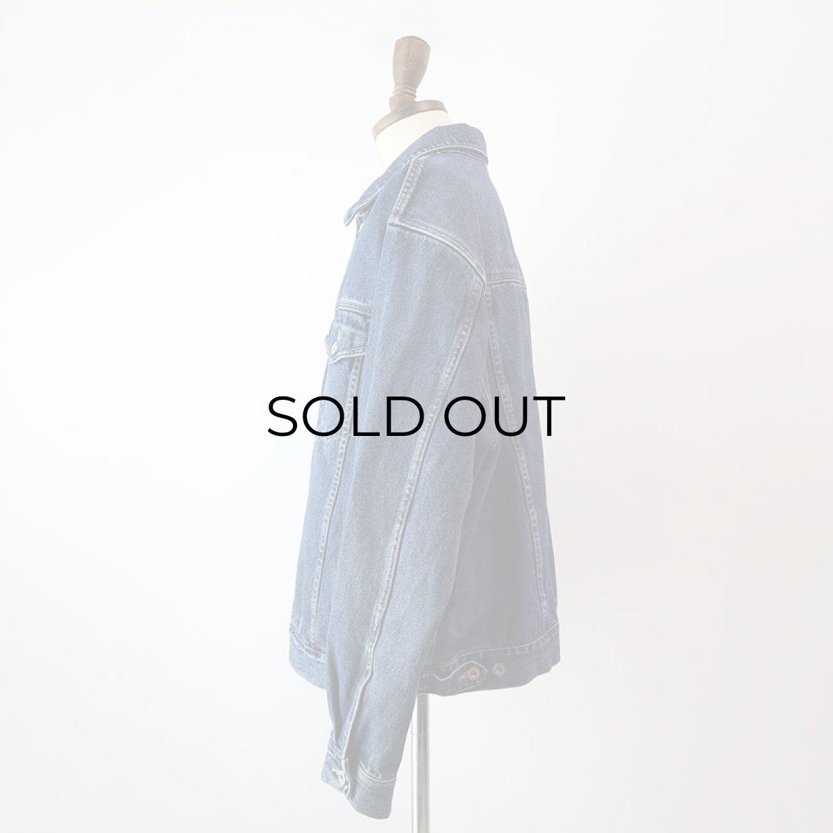 画像11: 90's Eddie Bauer COTTON DENIM 4P TRUCKER JACKET (11)