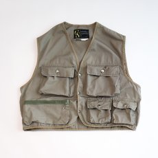 画像1: 〜80's Columbia COTTON NYLON FISHING VEST (1)