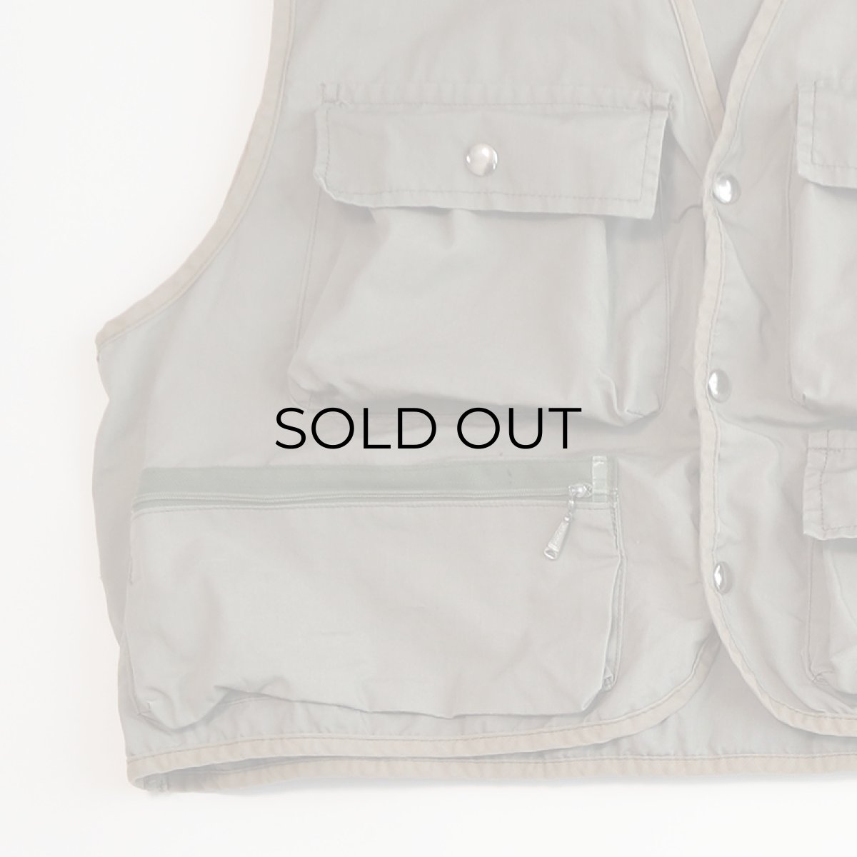 画像5: 〜80's Columbia COTTON NYLON FISHING VEST (5)