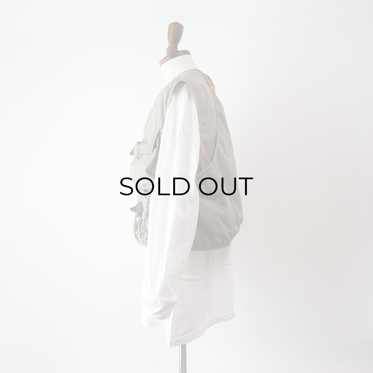 画像8: 〜80's Columbia COTTON NYLON FISHING VEST (8)