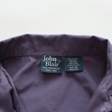 画像7: 90's John Blair COTTON POLYESTER ZIP BLOUSON (7)