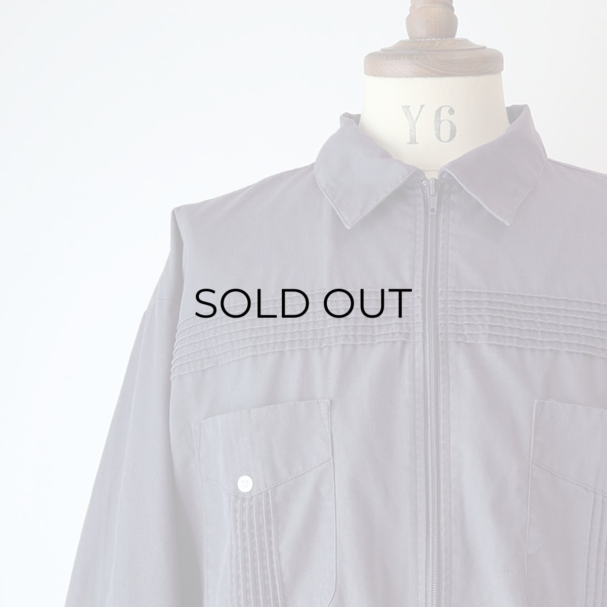 画像8: 90's John Blair COTTON POLYESTER ZIP BLOUSON (8)