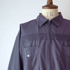 画像8: 90's John Blair COTTON POLYESTER ZIP BLOUSON (8)