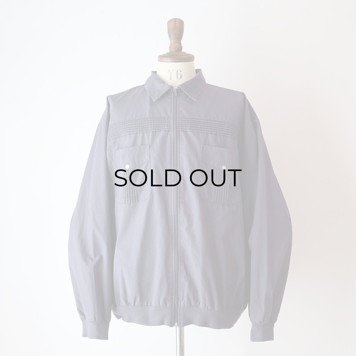 画像9: 90's John Blair COTTON POLYESTER ZIP BLOUSON (9)