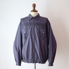 画像9: 90's John Blair COTTON POLYESTER ZIP BLOUSON (9)