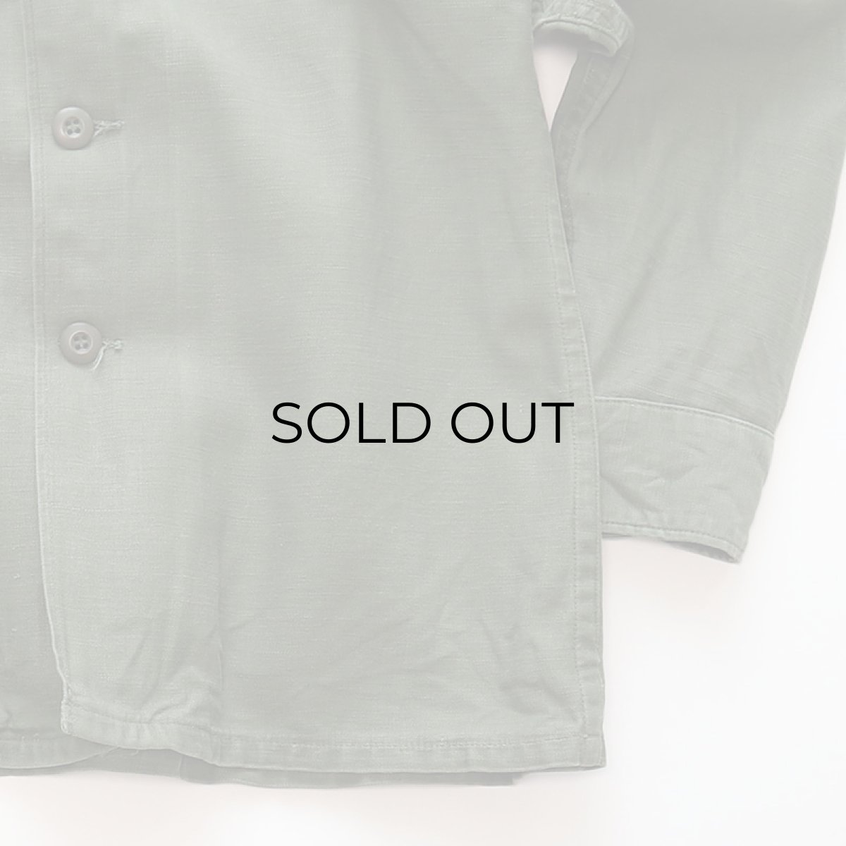 画像6: 60's US ARMY COTTON SATEEN UTILITY SHIRT JACKET with WAPPEN (6)