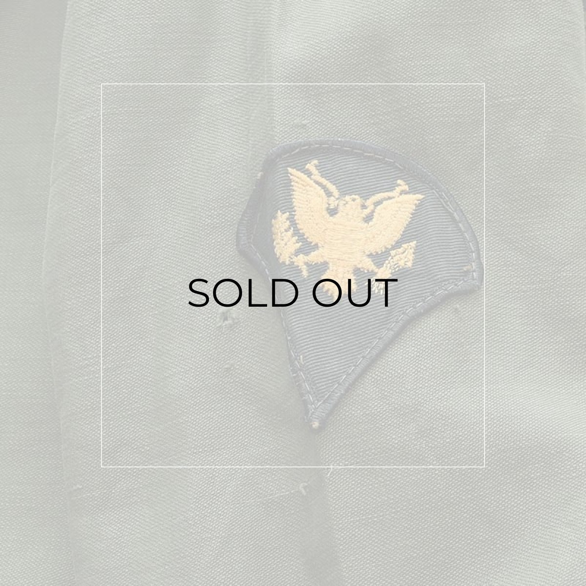 画像12: 60's US ARMY COTTON SATEEN UTILITY SHIRT JACKET with WAPPEN (12)