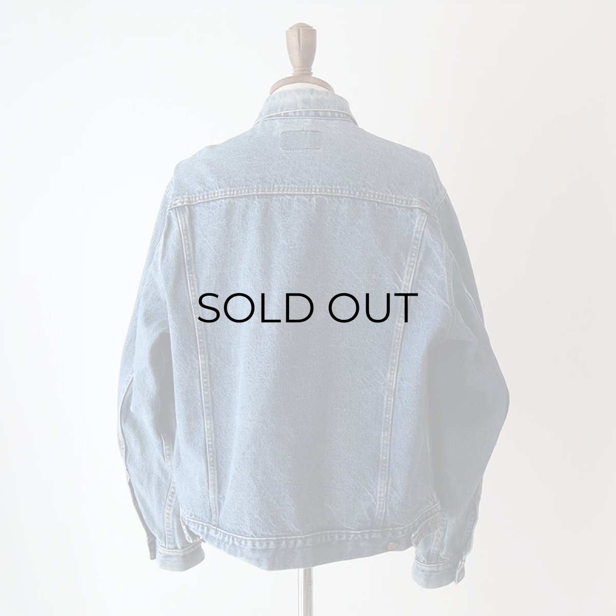 画像15: 〜80's ROEBUCKS COTTON DENIM 4P TRUCKER JACKET (15)