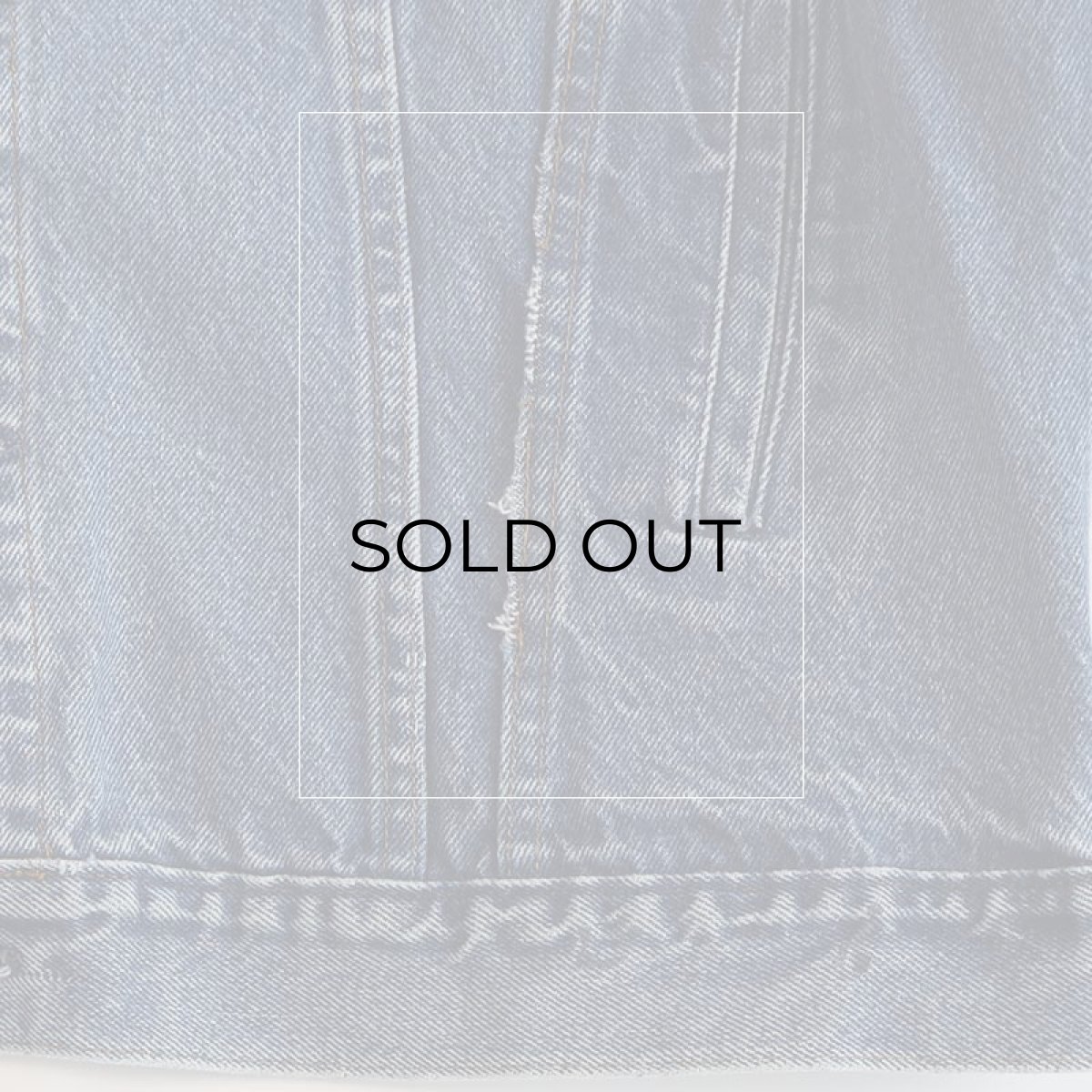 画像10: 〜80's ROEBUCKS COTTON DENIM 4P TRUCKER JACKET (10)