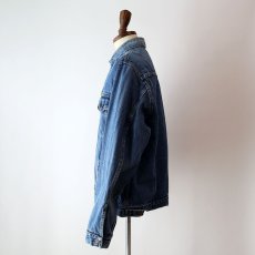 画像14: 〜80's ROEBUCKS COTTON DENIM 4P TRUCKER JACKET (14)