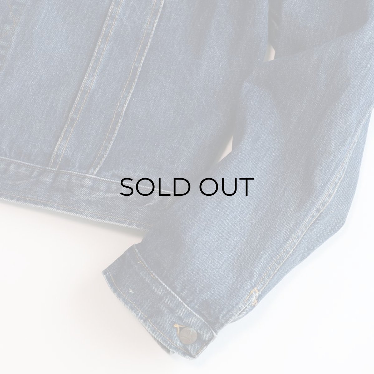 画像9: 〜80's UNKNOWN BRAND COTTON DENIM 101J style TRUCKER JACKET "MADE IN CANADA" (9)