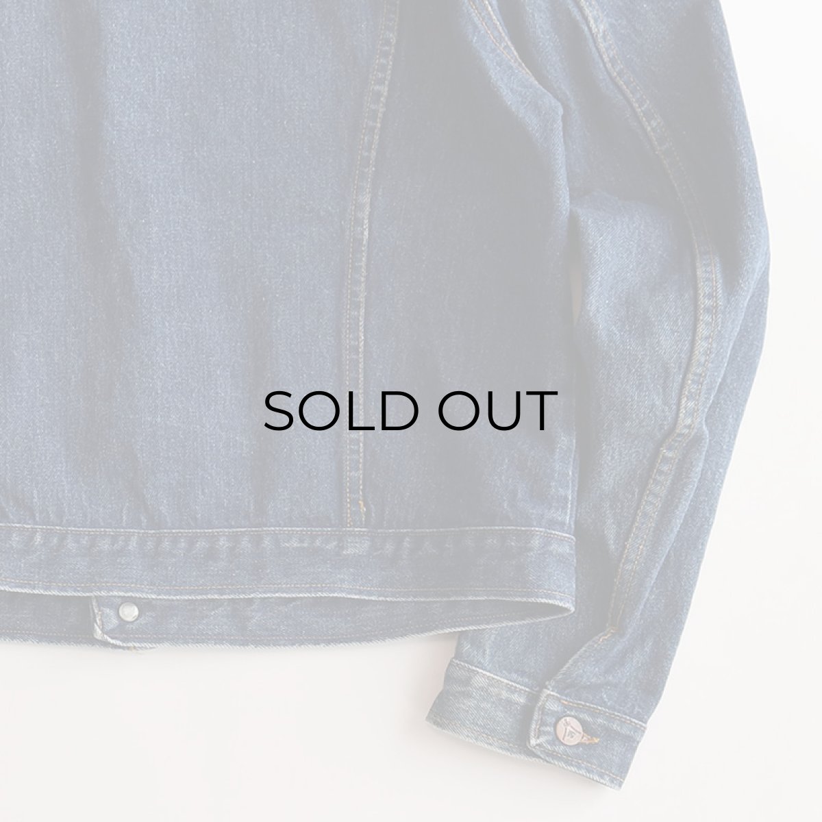 画像6: 〜80's UNKNOWN BRAND COTTON DENIM 101J style TRUCKER JACKET "MADE IN CANADA" (6)