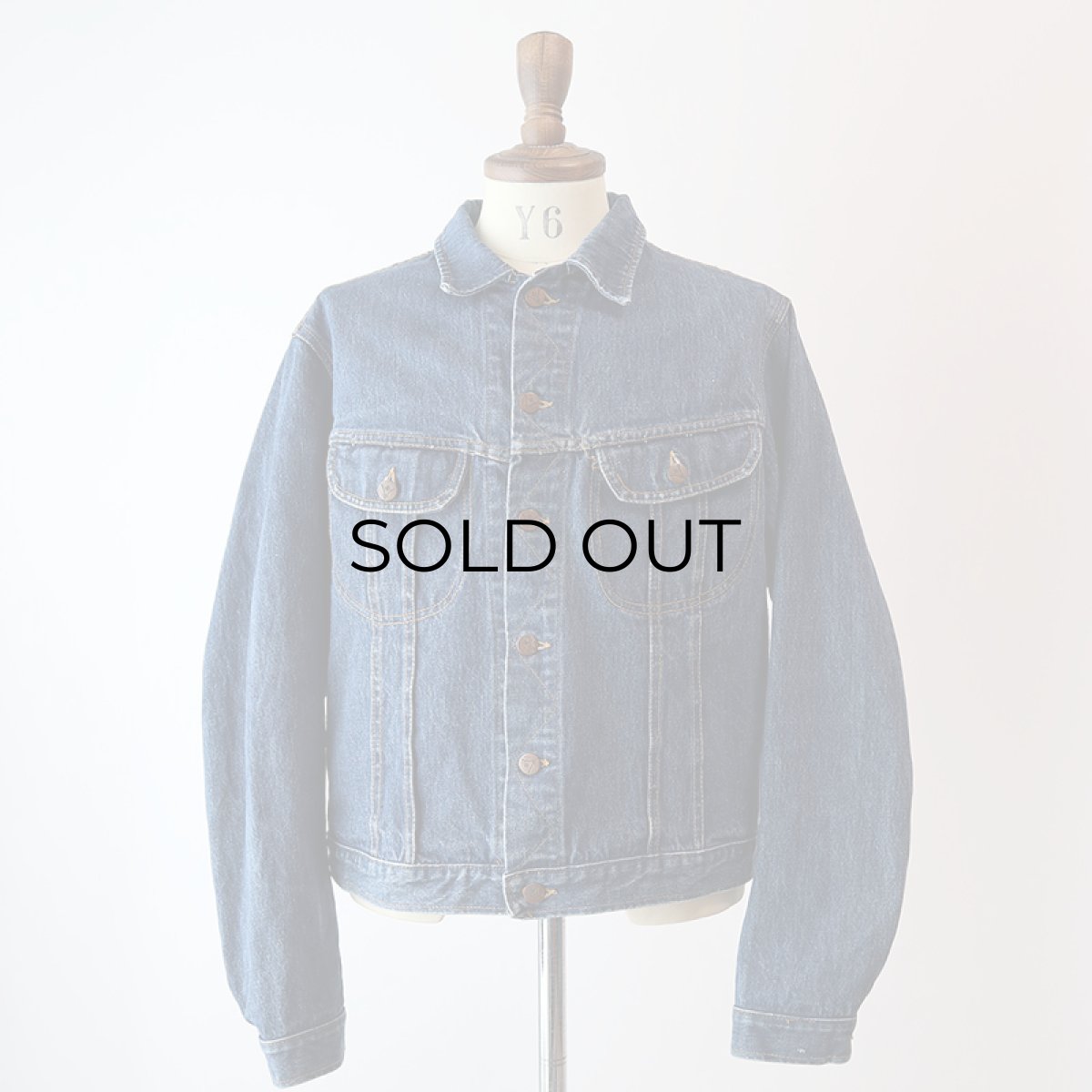 画像11: 〜80's UNKNOWN BRAND COTTON DENIM 101J style TRUCKER JACKET "MADE IN CANADA" (11)