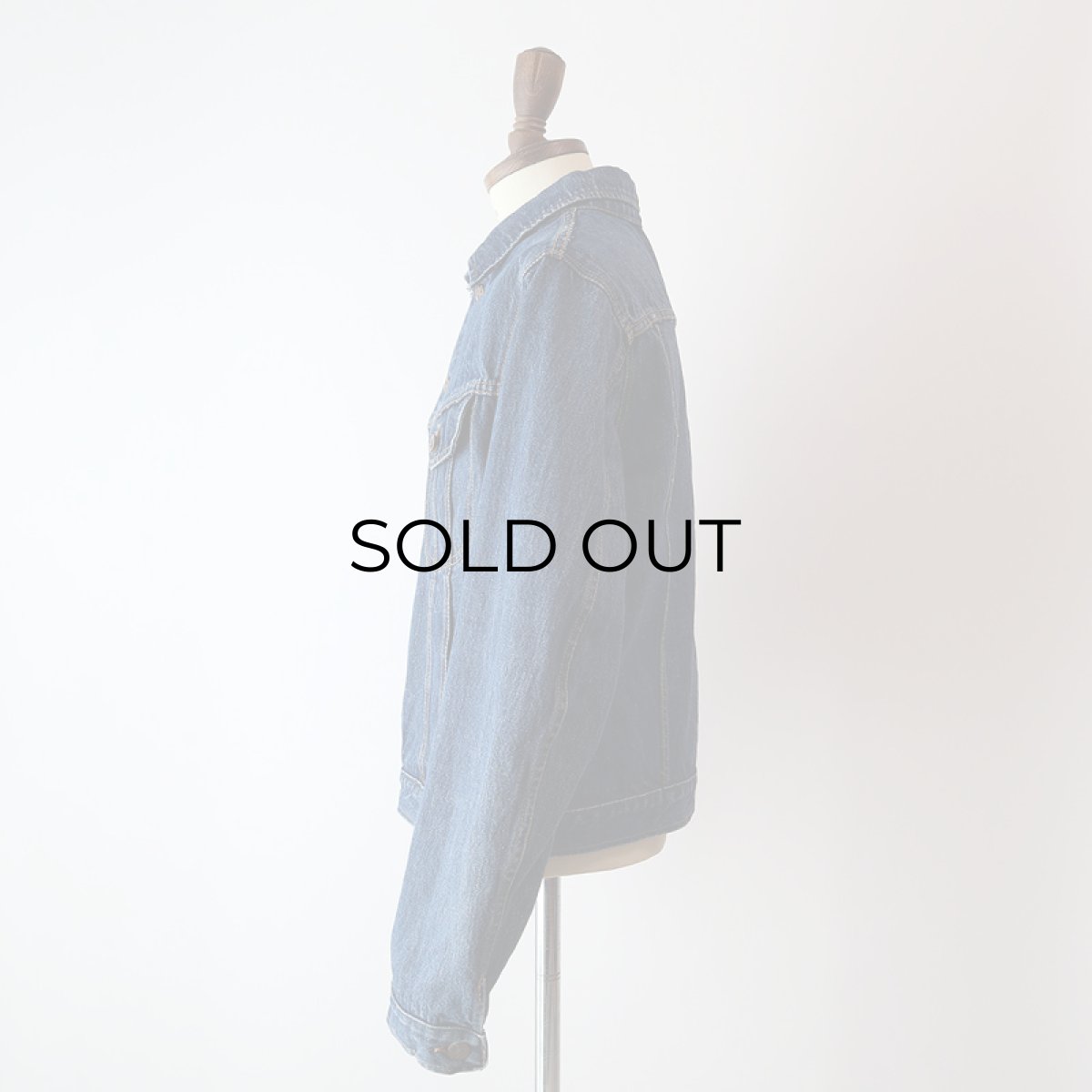 画像13: 〜80's UNKNOWN BRAND COTTON DENIM 101J style TRUCKER JACKET "MADE IN CANADA" (13)