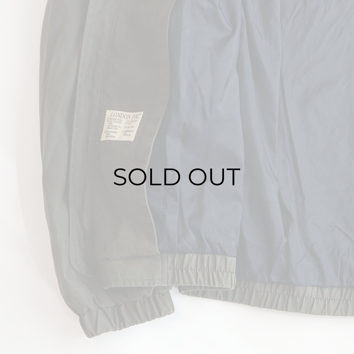 画像6: LONDON FOG PEACH SKIN ZIP SPORTS JACKET (6)