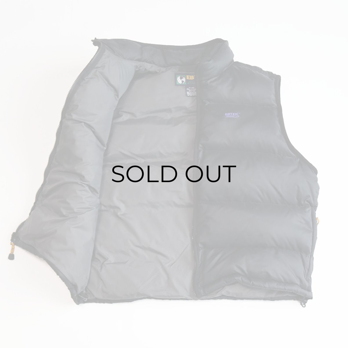 画像4: 90's Eddie Bauer "EBTEK" RIP-STOP NYLON DOWN VEST (4)