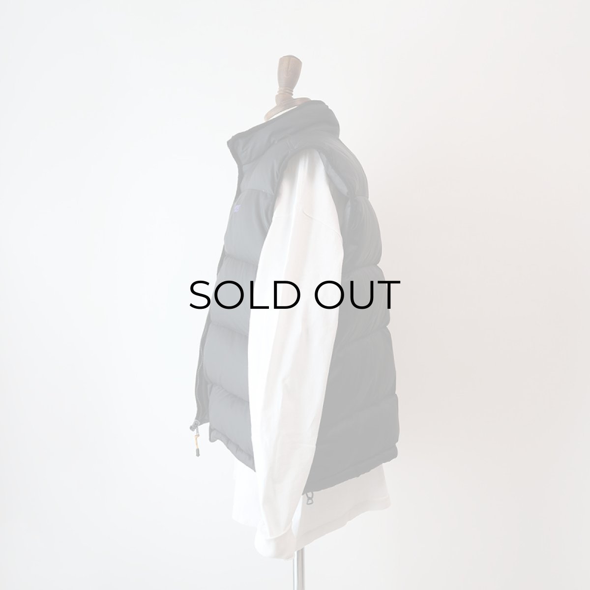 画像12: 90's Eddie Bauer "EBTEK" RIP-STOP NYLON DOWN VEST (12)