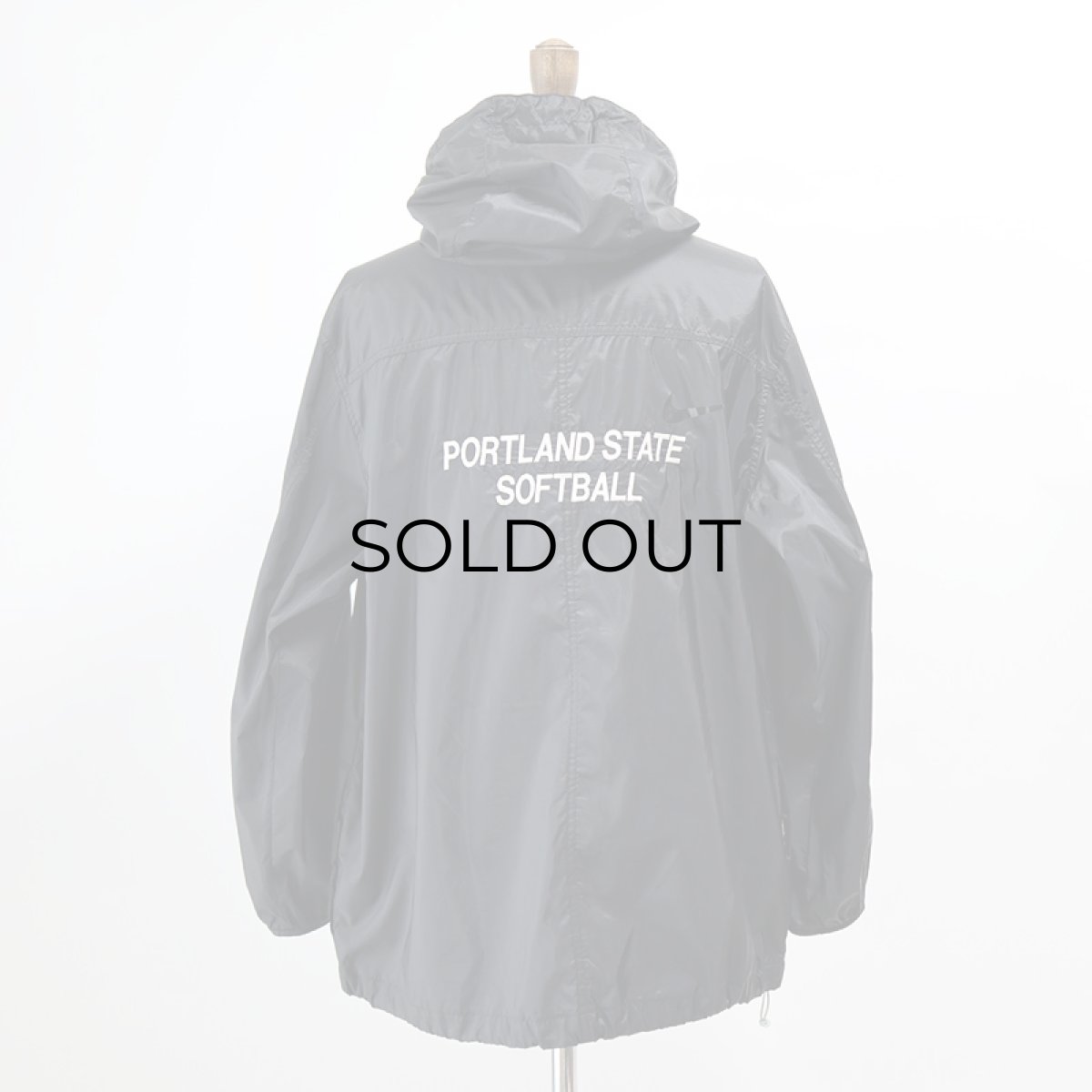 画像15: NIKE NYLON BACK EMBROIDERED PULLOVER ANORAK PARKA "PORTLAND STATE SOFTBALL" (15)