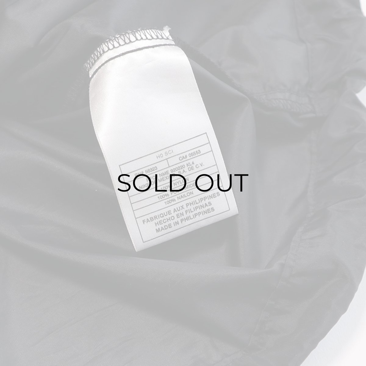 画像12: NIKE NYLON BACK EMBROIDERED PULLOVER ANORAK PARKA "PORTLAND STATE SOFTBALL" (12)