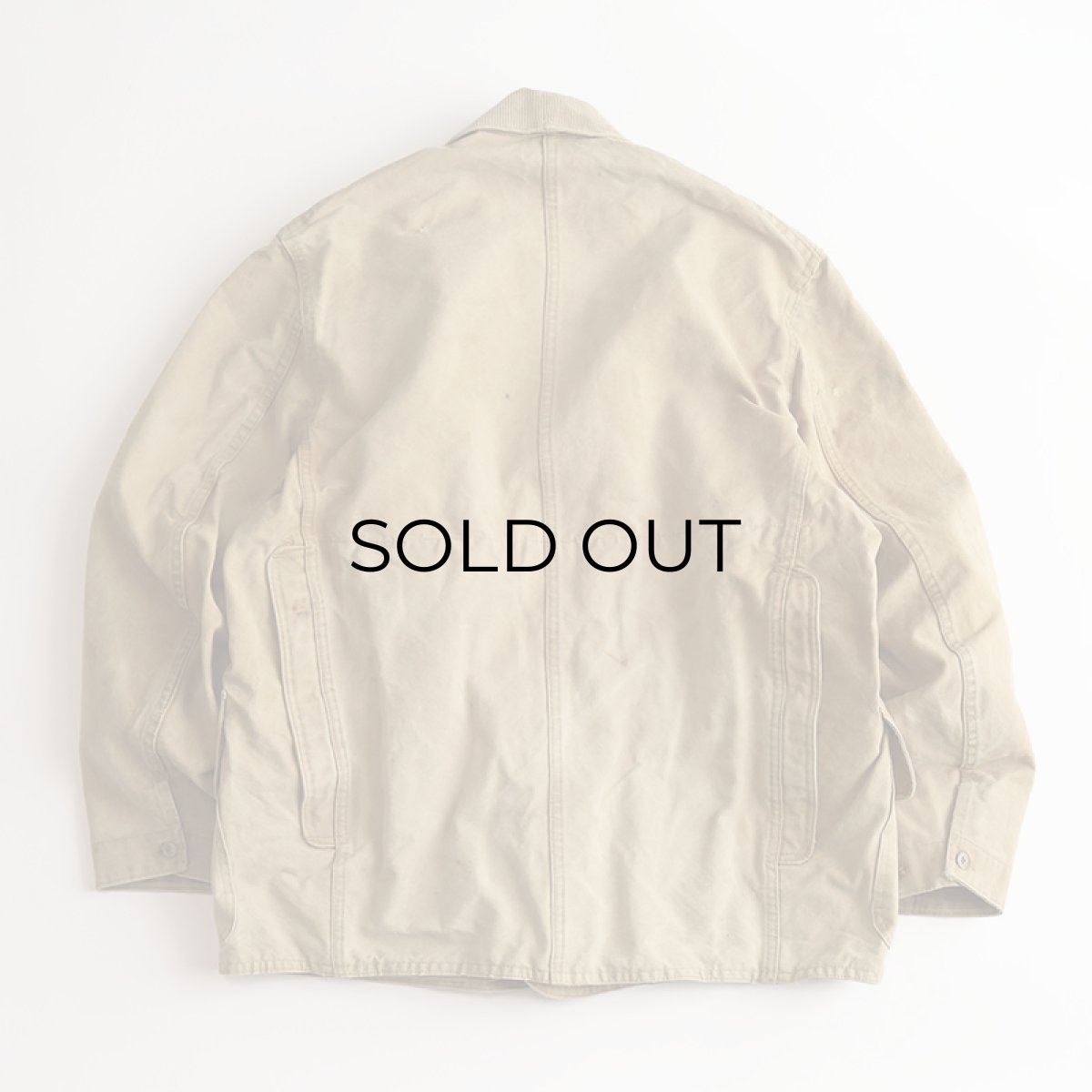 画像4: 〜40's UNKNOWN BRAND COTTON DUCK HUNTING JACKET (4)