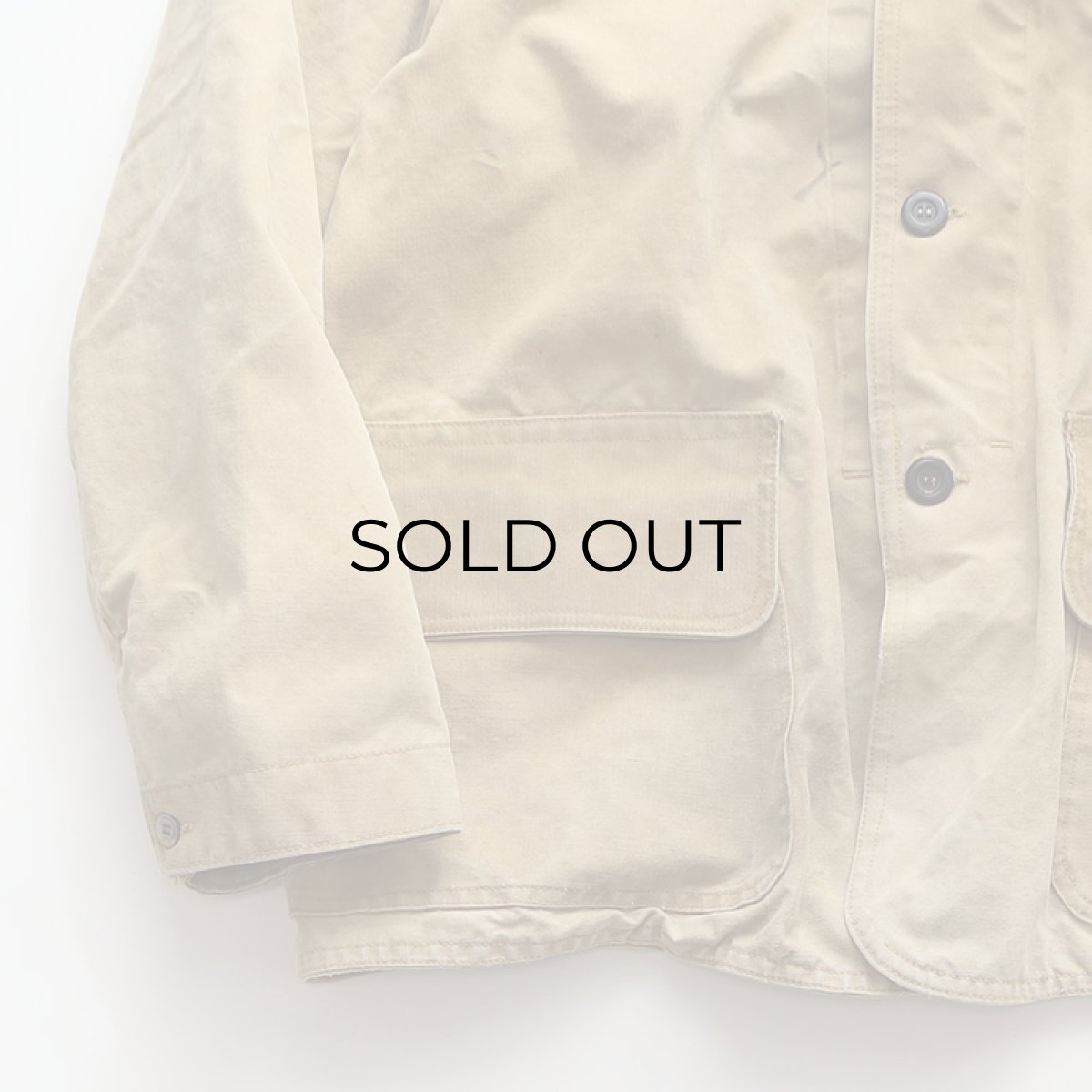 画像6: 〜40's UNKNOWN BRAND COTTON DUCK HUNTING JACKET (6)