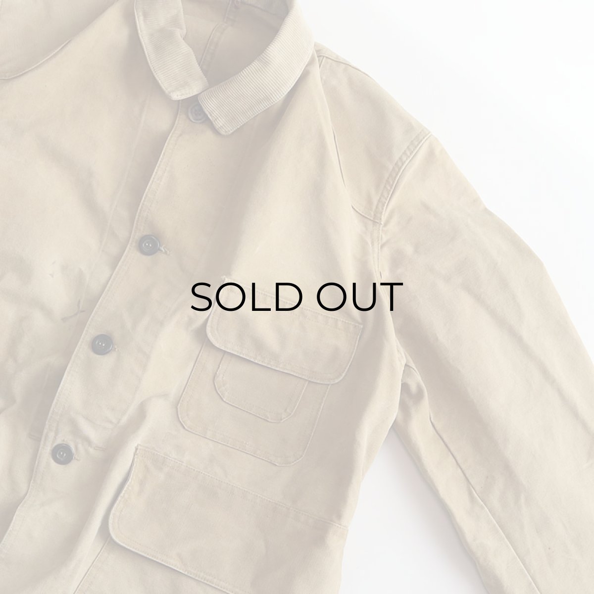 画像5: 〜40's UNKNOWN BRAND COTTON DUCK HUNTING JACKET (5)