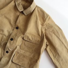 画像5: 〜40's UNKNOWN BRAND COTTON DUCK HUNTING JACKET (5)