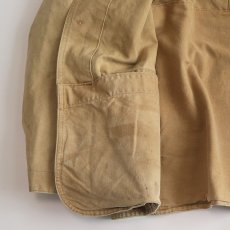 画像7: 〜40's UNKNOWN BRAND COTTON DUCK HUNTING JACKET (7)