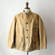 画像14: 〜40's UNKNOWN BRAND COTTON DUCK HUNTING JACKET (14)