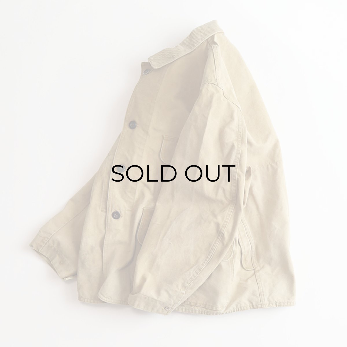 画像2: 〜40's UNKNOWN BRAND COTTON DUCK HUNTING JACKET (2)