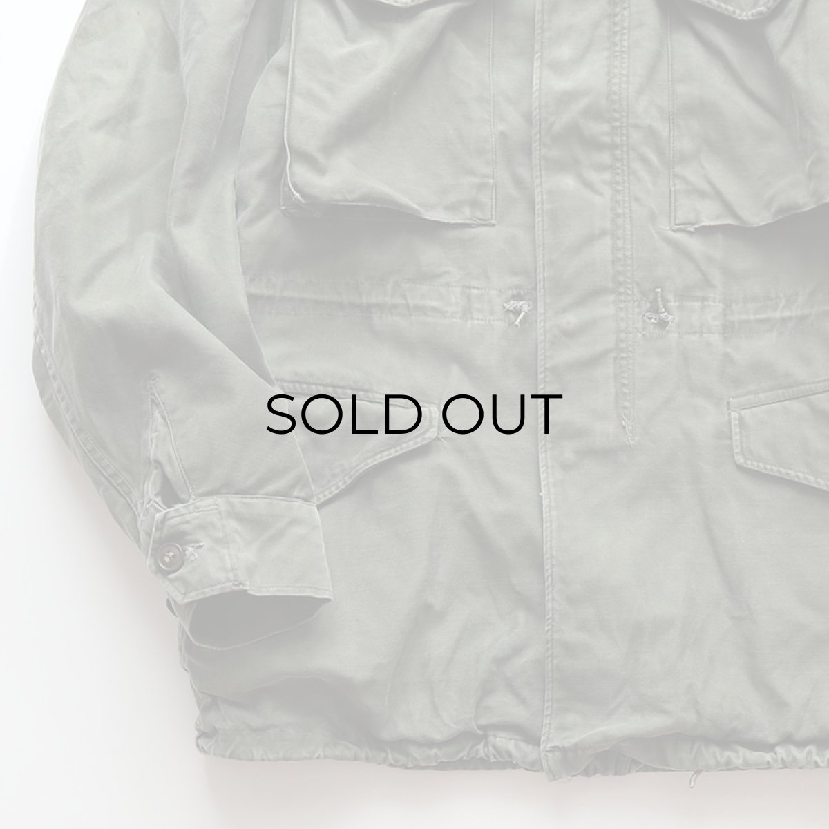 画像7: 50's US ARMY M-51 COTTON SATEEN FIELD JACKET 【MEDIUM-SHORT ?】 (7)