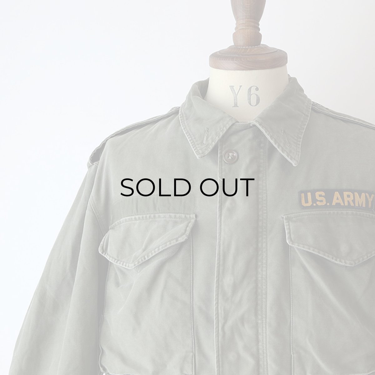 画像16: 50's US ARMY M-51 COTTON SATEEN FIELD JACKET 【MEDIUM-SHORT ?】 (16)