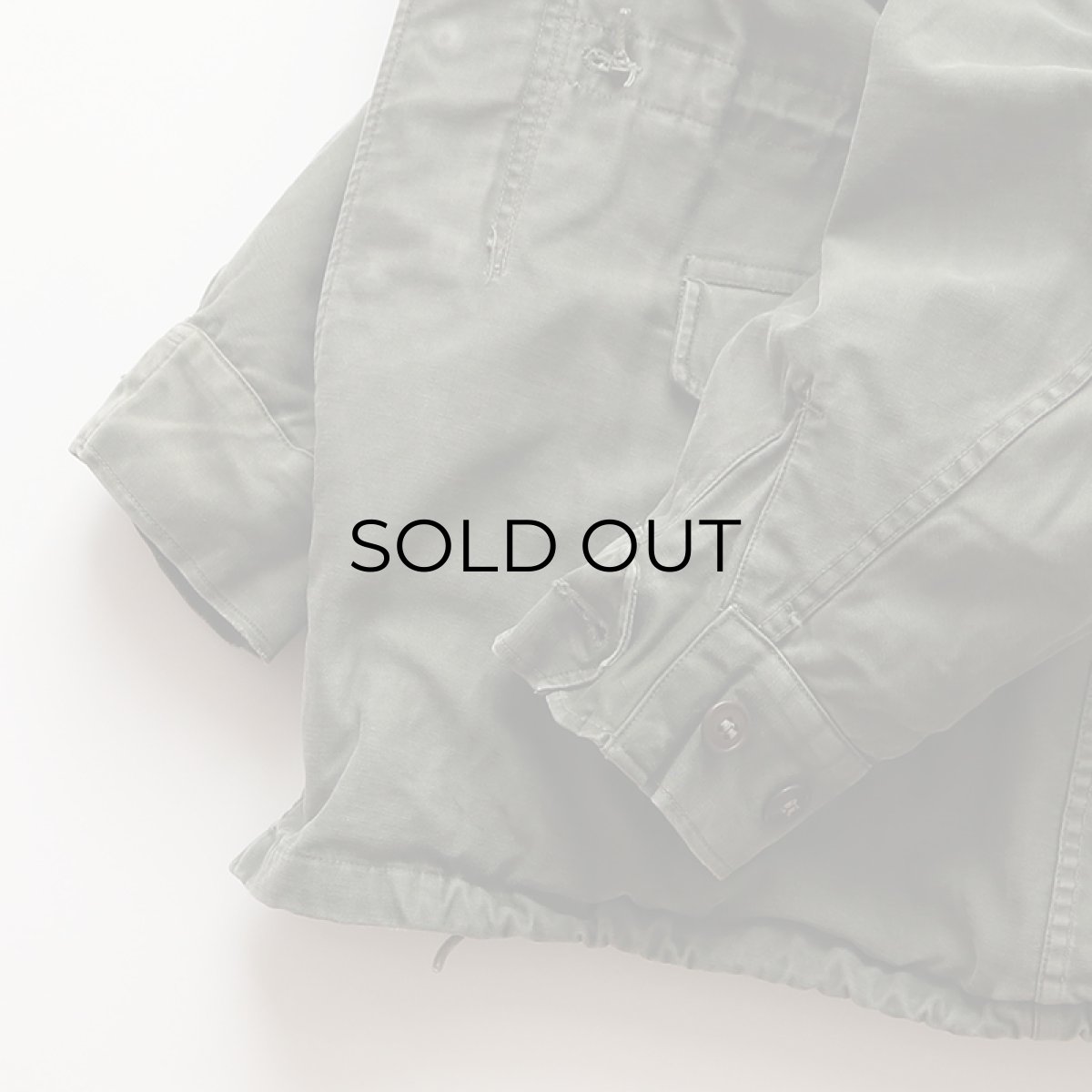 画像10: 50's US ARMY M-51 COTTON SATEEN FIELD JACKET 【MEDIUM-SHORT ?】 (10)