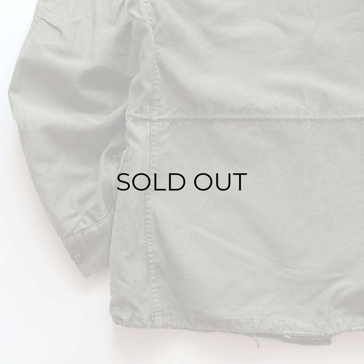 画像9: 50's US ARMY M-51 COTTON SATEEN FIELD JACKET 【MEDIUM-SHORT ?】 (9)