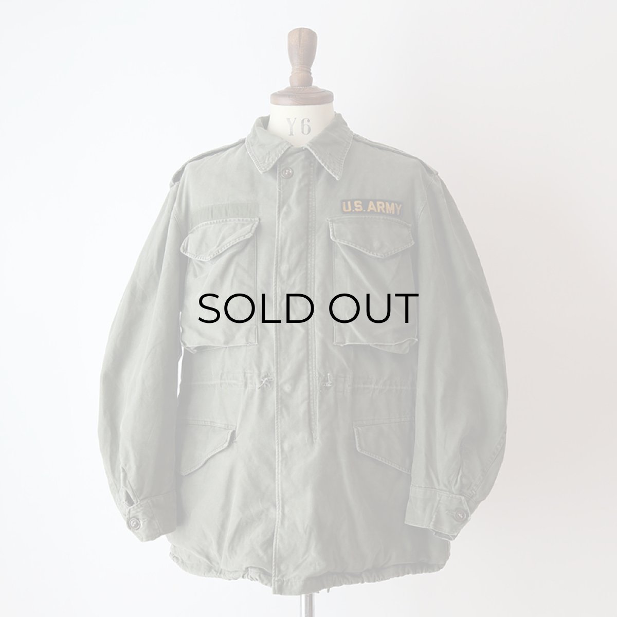 画像18: 50's US ARMY M-51 COTTON SATEEN FIELD JACKET 【MEDIUM-SHORT ?】 (18)