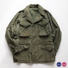 画像1: 40's US ARMY M-43 COTTON SATEEN FIELD JACKET 【36 R】 (1)