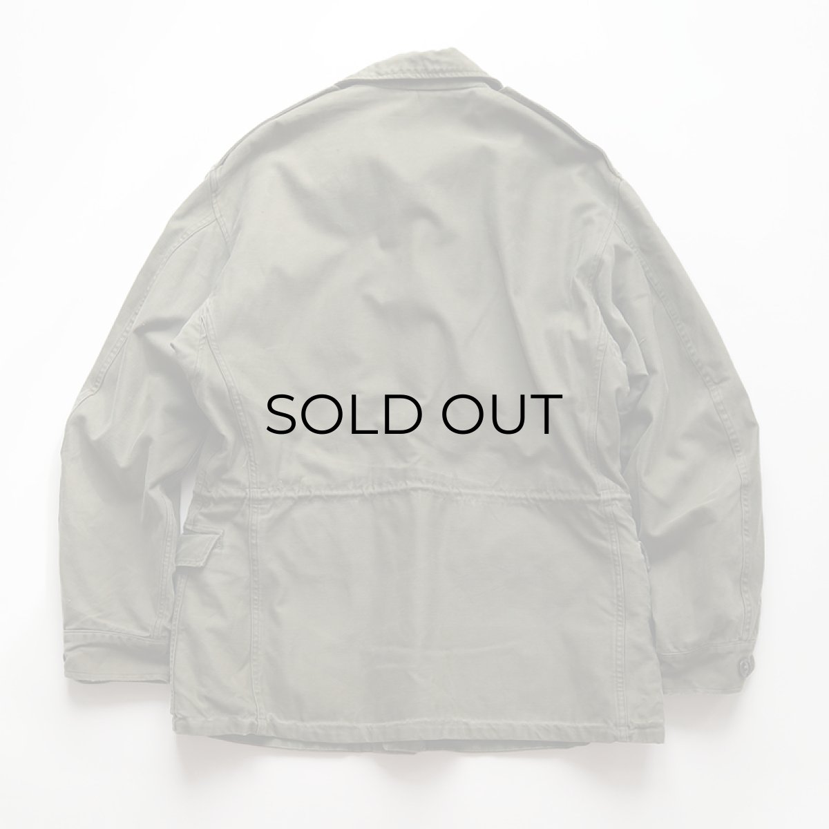 画像4: 40's US ARMY M-43 COTTON SATEEN FIELD JACKET 【36 R】 (4)