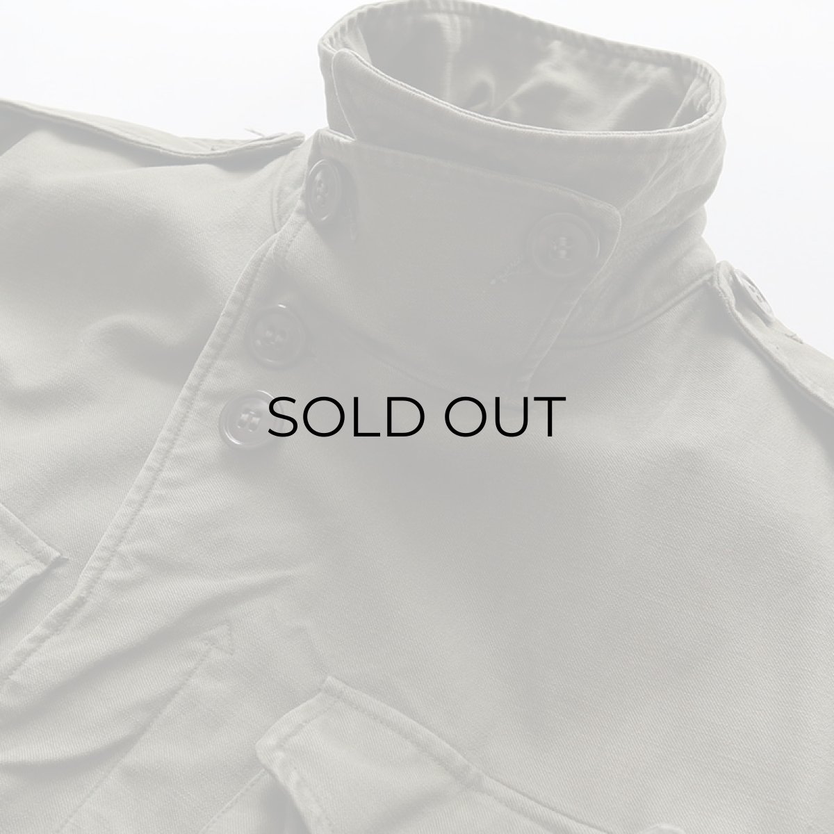 画像8: 40's US ARMY M-43 COTTON SATEEN FIELD JACKET 【36 R】 (8)