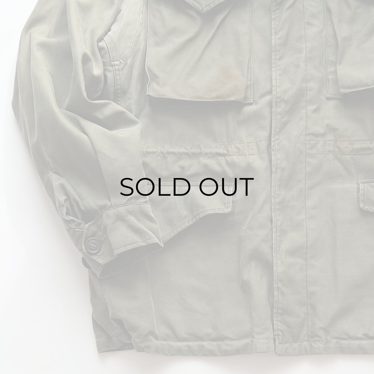 画像6: 40's US ARMY M-43 COTTON SATEEN FIELD JACKET 【36 R】 (6)