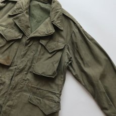 画像5: 40's US ARMY M-43 COTTON SATEEN FIELD JACKET 【36 R】 (5)