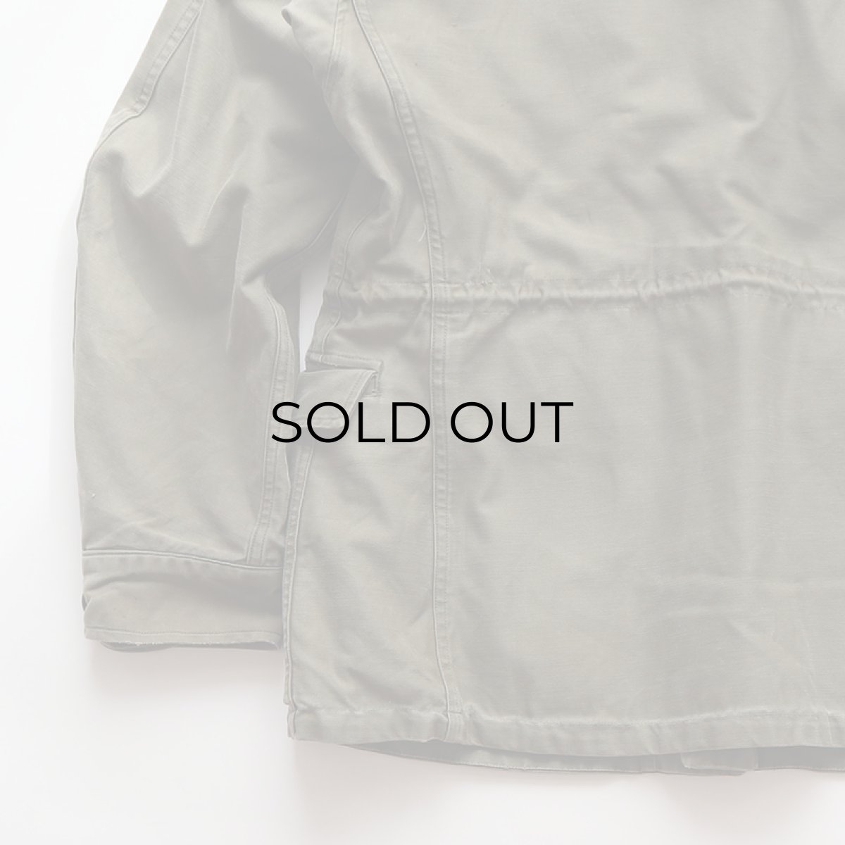 画像10: 40's US ARMY M-43 COTTON SATEEN FIELD JACKET 【36 R】 (10)