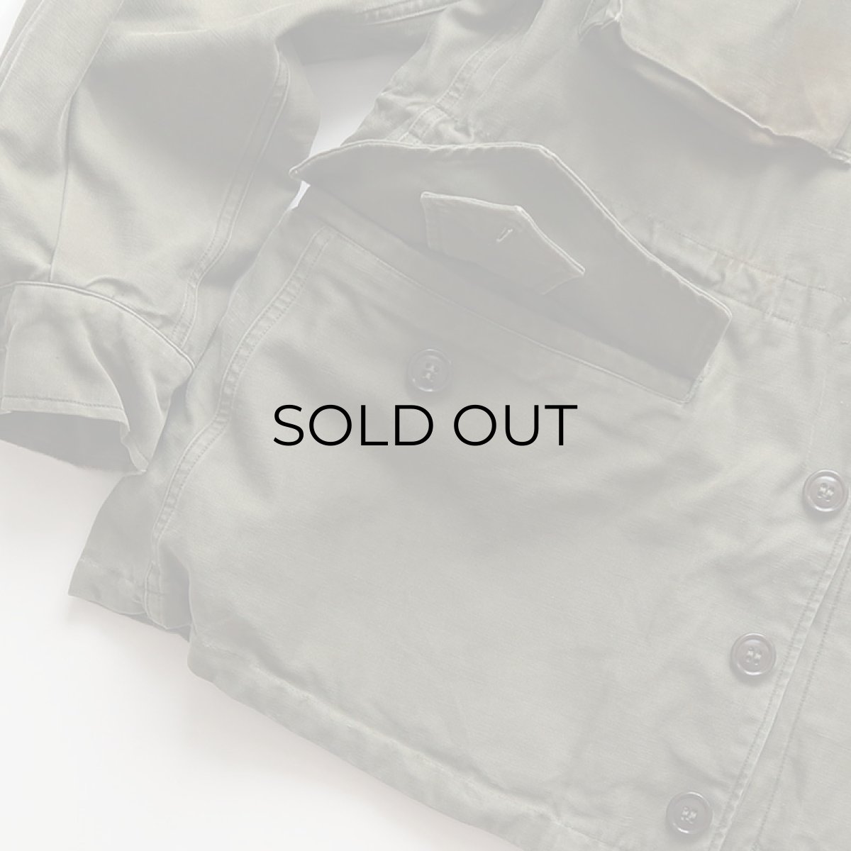 画像13: 40's US ARMY M-43 COTTON SATEEN FIELD JACKET 【36 R】 (13)