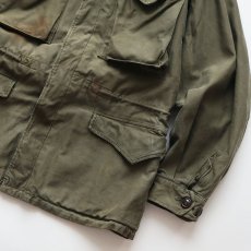 画像14: 40's US ARMY M-43 COTTON SATEEN FIELD JACKET 【36 R】 (14)