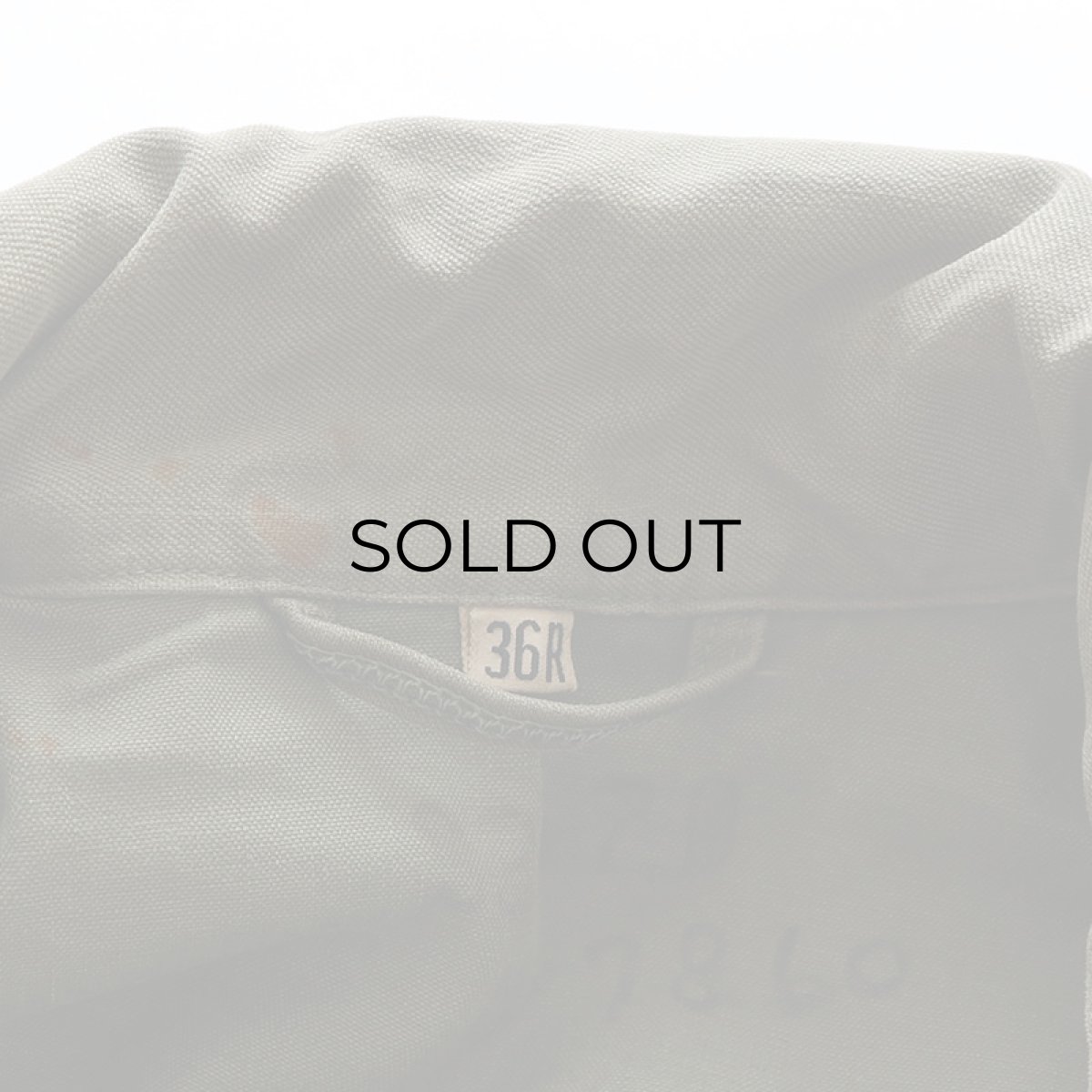 画像11: 40's US ARMY M-43 COTTON SATEEN FIELD JACKET 【36 R】 (11)