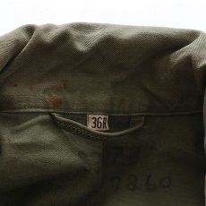 画像11: 40's US ARMY M-43 COTTON SATEEN FIELD JACKET 【36 R】 (11)