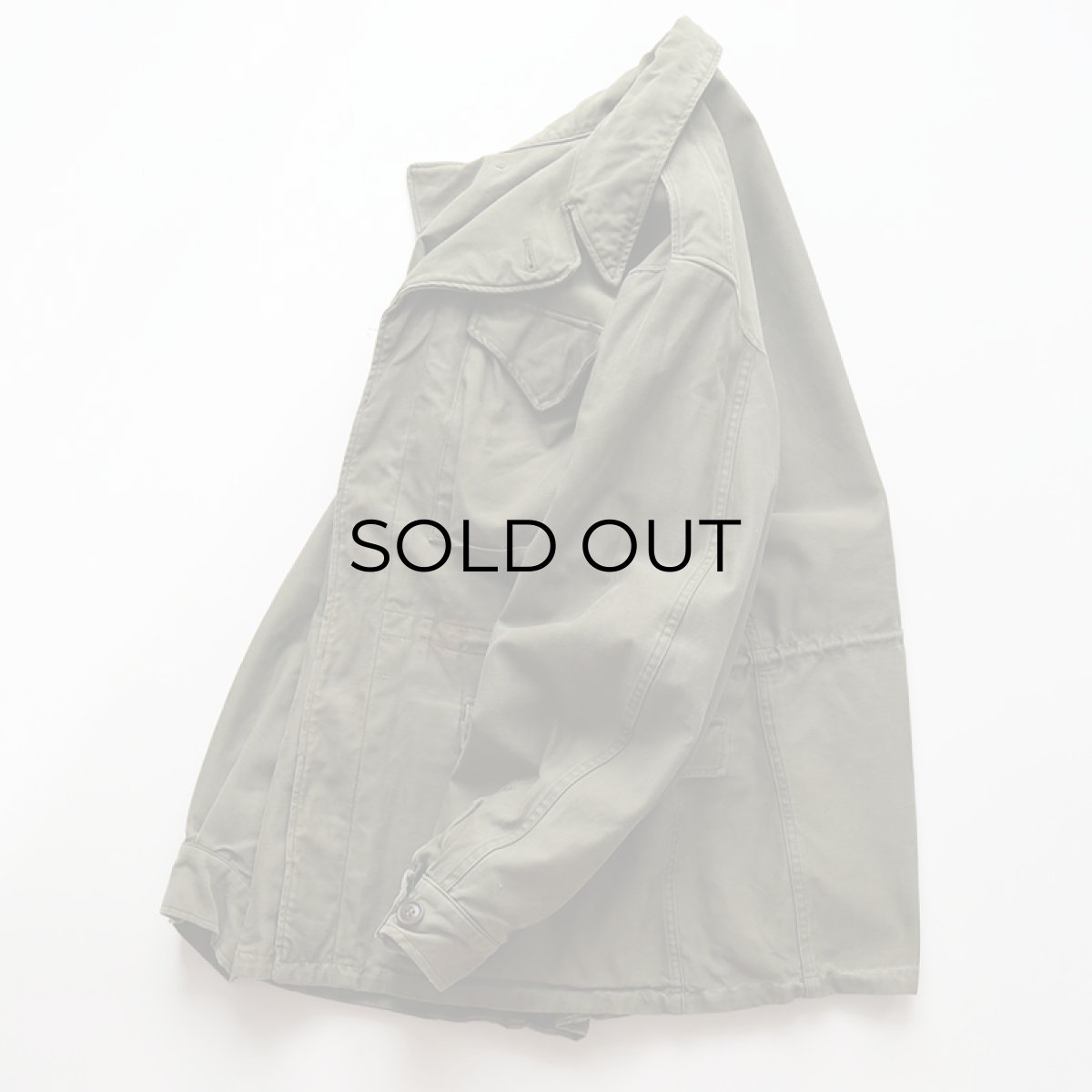 画像3: 40's US ARMY M-43 COTTON SATEEN FIELD JACKET 【36 R】 (3)