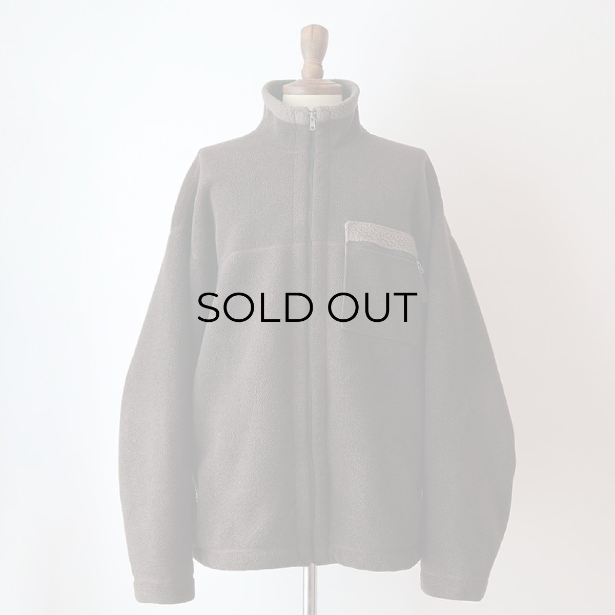 画像10: 2000's Patagonia UNKNOWN MODEL SYNCHILLA FLEECE ZIP JACKET "MADE IN USA" (10)